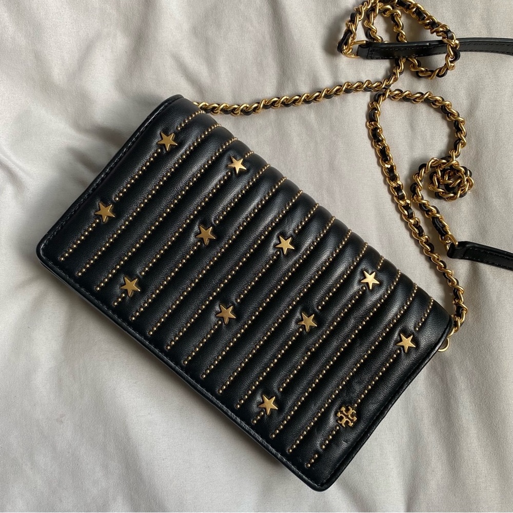 Tory Burch Fleming Stuffed Star Lucky Charm Crossbody